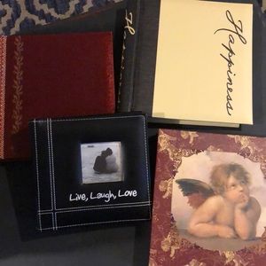 Brand new photo albums in perfect shape